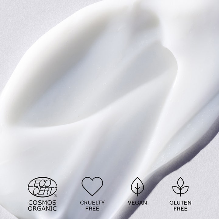 MÁDARA Retinol Alternative Eye Serum 15 ml øjenserum med cremet hvid tekstur og EcoCert-certificering.