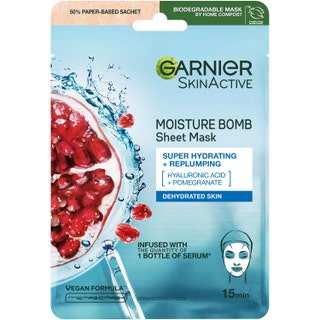 Garnier Moisture Bomb Super-Hydrating and Energizing Sheet Mask
