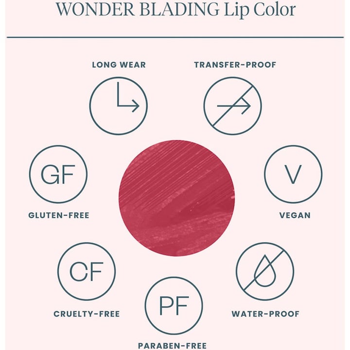 Wonder Blading Lip Stain Masque Cool & Toffee Rose Duo