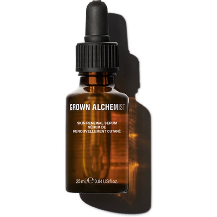 Grown Alchemist Skin Renewal Serum 25 ml fornyende ansigtsserum i brun glasflaske med pipette