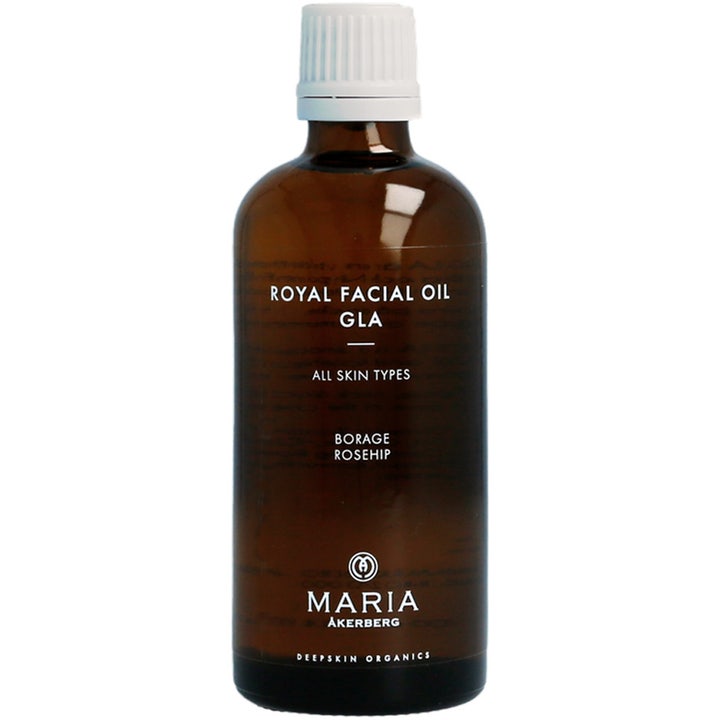 Maria Åkerberg Royal Facial Oil GLA 30ml plejende ansigtsolie i mørk glasflaske med hvidt skruelåg