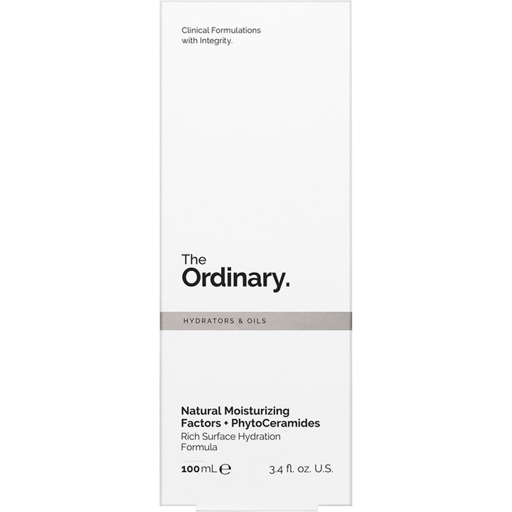The Ordinary Natural Moisturizing Factors + PhytoCeramides 100 ml fugtgivende ansigtscreme i hvid papæske