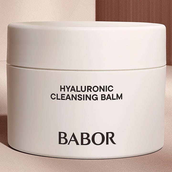 Babor Hyaluronic Cleansing Balm 150 ml dybderensende ansigtsrens i beige æske der giver fugt og næring