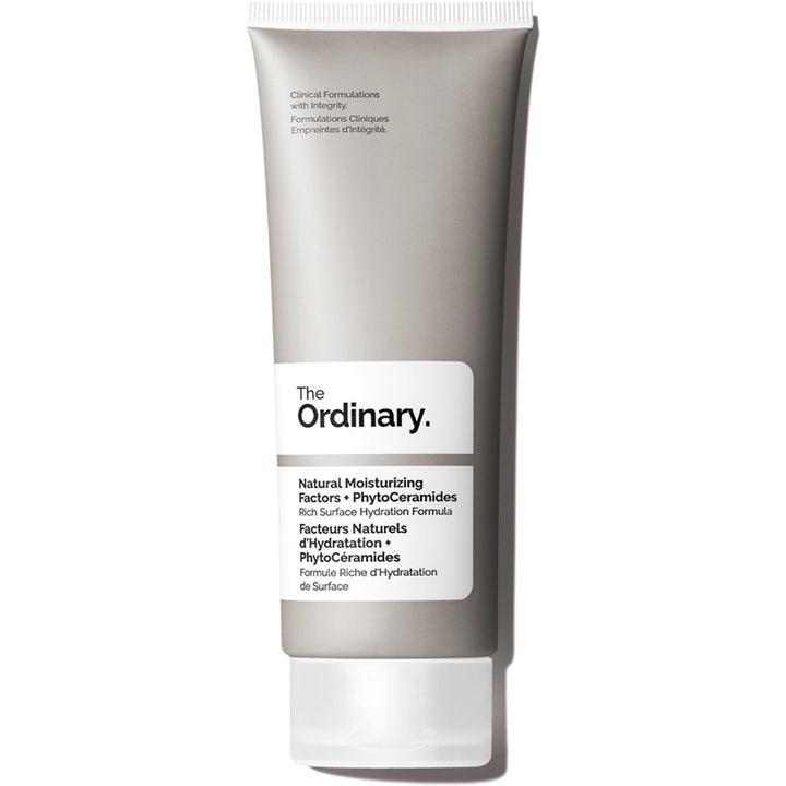 The Ordinary Natural Moisturizing Factors + PhytoCeramides 100 ml fugtgivende ansigtscreme i grå tube med hvid label