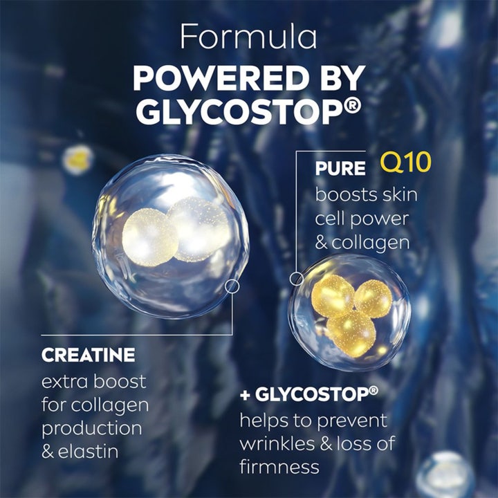 NIVEA Q10 Power Firming Day Cream 50 ml opstrammende ansigtscreme med Q10 og Glycostop der booster kollagen