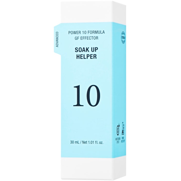 It'S SKIN Power 10 Formula GF Effector SOAK UP HELPER 30 ml fugtgivende serum i lyseblå og hvid papæske