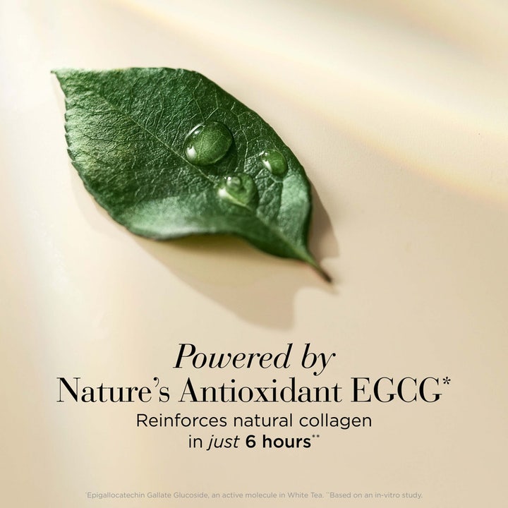 Elizabeth Arden White Tea Skin Brightening Eye Gel 15 ml øgengel styrker kollagen med antioxidant EGCG og et grønt blad.