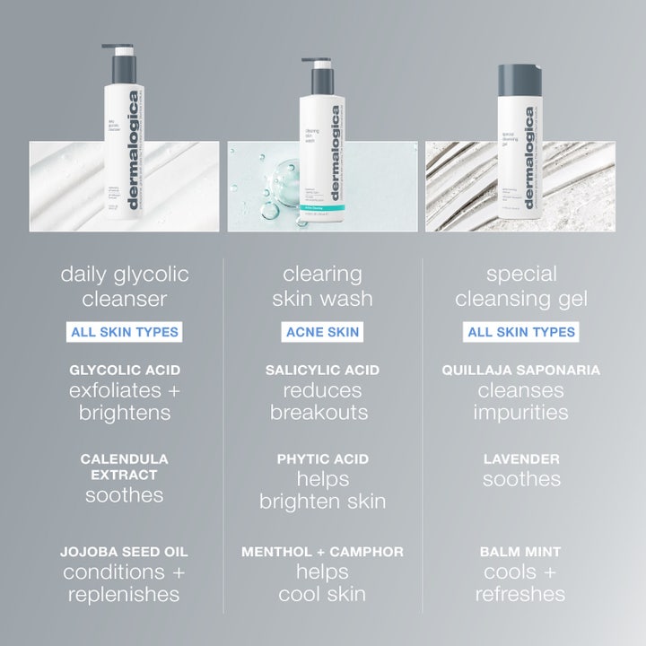 Dermalogica Daily Glycolic Cleanser 150 ml eksfolierende ansigtsrens påføres fugtig hud for en strålende glød