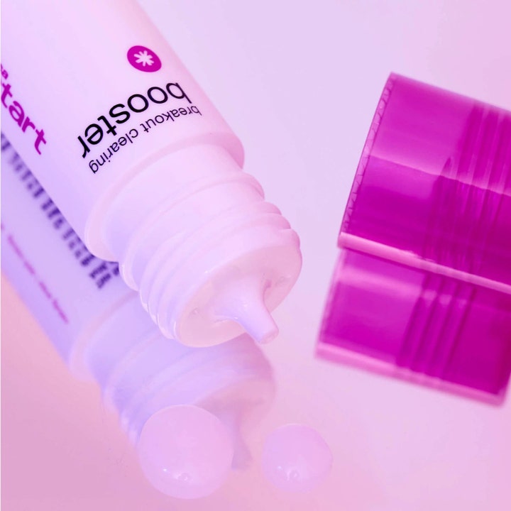 Dermalogica Clear Start Breakout Clearing Booster 30 ml serum mod urenheder med hvid tud og lilla låg