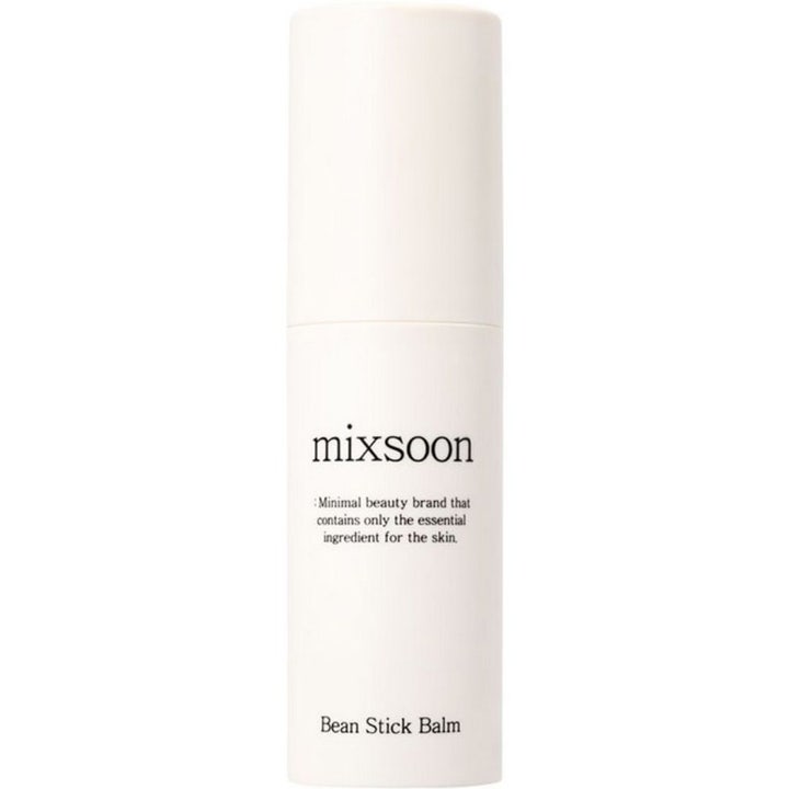 Mixsoon Bean Stick Balm 11.5 ml fugtgivende ansigtscreme i en minimalistisk hvid tube i stick-format