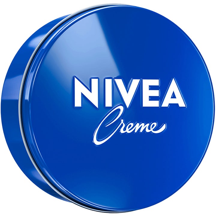 NIVEA Creme 250 ml fugtgivende body lotion i den ikoniske runde blå metaldåse med hvidt logo