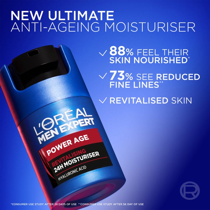 L'Oréal Paris Men Expert Power Age 50 ml revitaliserende ansigtscreme der mindsker fine linjer