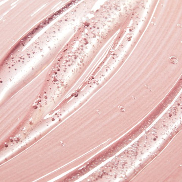 Nuxe Prodigieux Floral Shower Gel 200 ml velduftende bodyshampoo med en lyserød geltekstur og små bobler