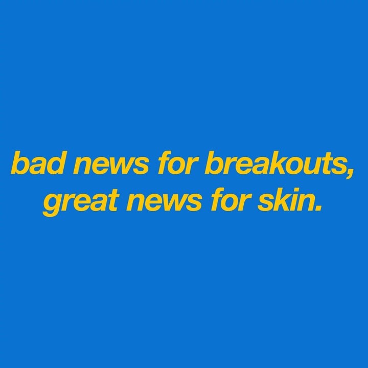 Dermalogica Clear Start Clearing Defense SPF30 59 ml solcreme med gul tekst bad news for breakouts på blå baggrund.