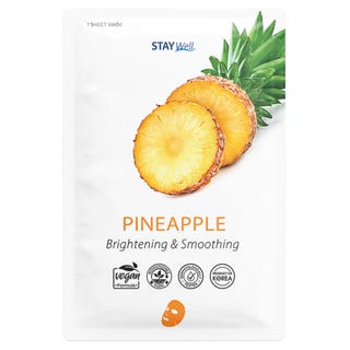Stay Well Vegan Sheet Mask Pineapple