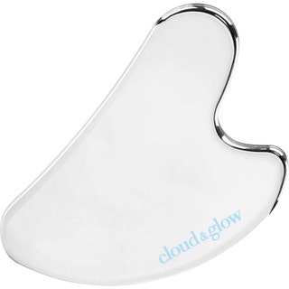 Cloud & Glow Heart Gua Sha Stainless Steel