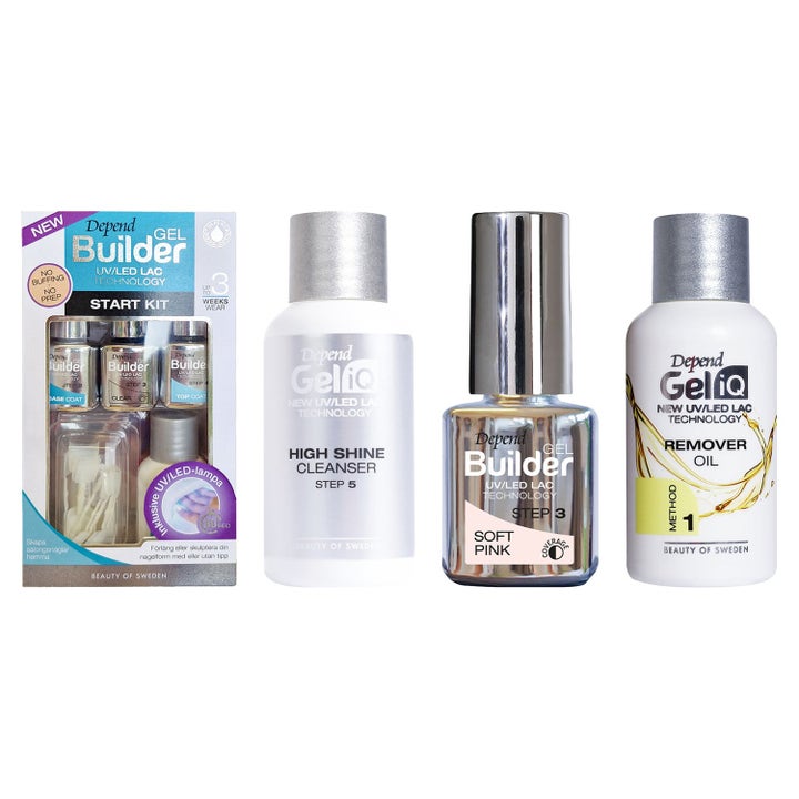 Gel Nail Starter Set With Remover