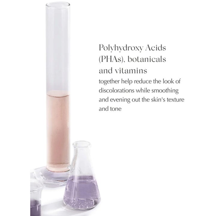 Exuviance Daily Eye Smoother 15 g øjencreme med PHA og vitaminer i laboratorieglas