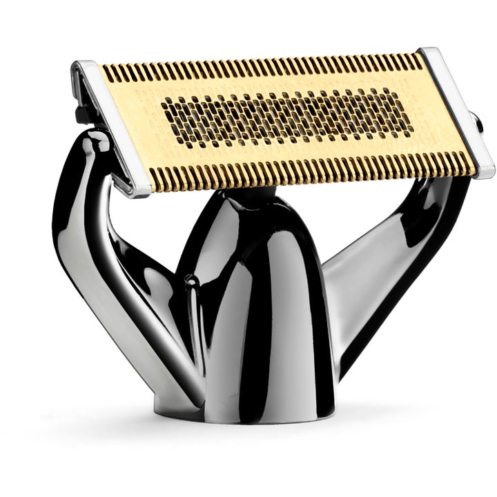 The Shave Factory Replacement Blade 1 stk barberblad i guld og sølv til præcis og tæt barbering