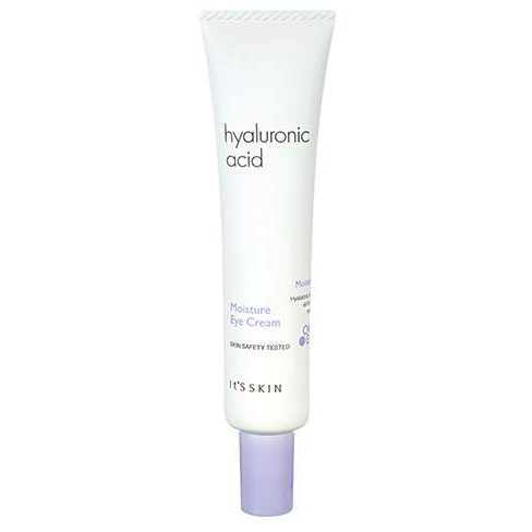It'S SKIN Hyaluronic Acid Moisture Eye Cream 25 ml fugtgivende øjencreme der giver intens fugt i hvid tube med lilla låg