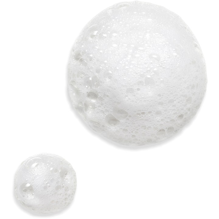 Estée Lauder Nutritious 2-In-1 Foam Cleanser 125 ml rengøringsskum med hvid, luftig og boblende tekstur.