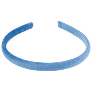 Dark Velvet Headband Thin