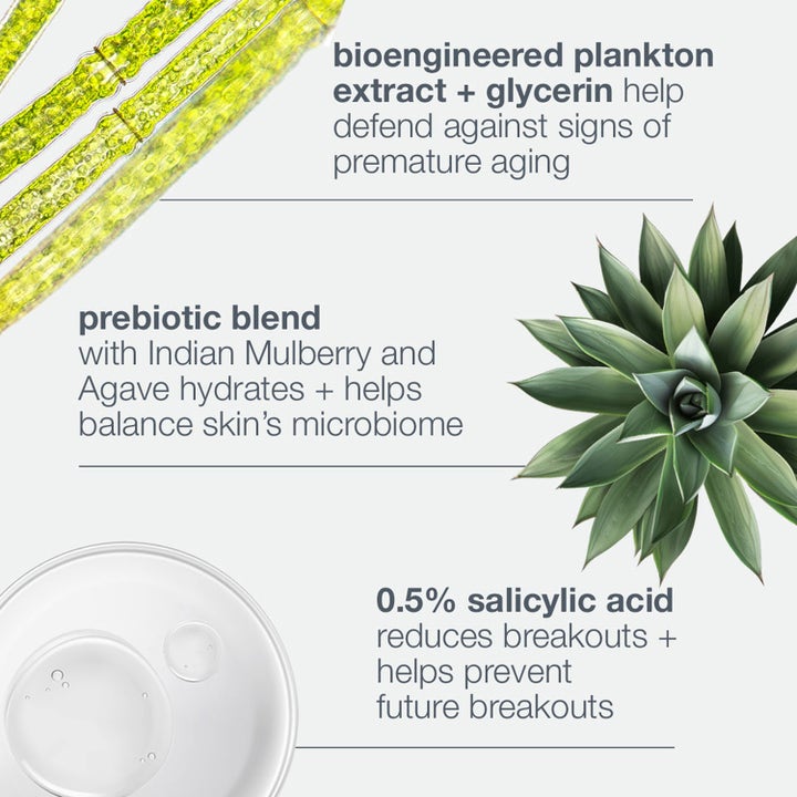 Dermalogica Breakout Biotic Moisturizer 50 ml ansigtscreme med agave og salicylsyre der modvirker urenheder.