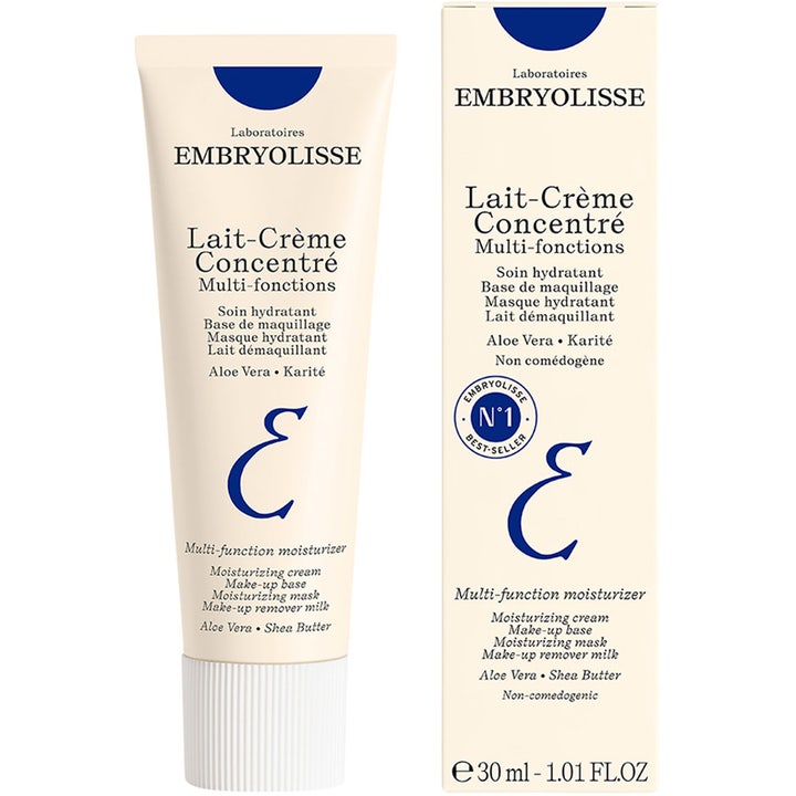 Embryolisse Lait Creme Concentre 30 ml fugtgivende dagcreme i hvid tube og æske med Aloe Vera og Shea Butter