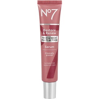 No7 Restore & Renew Multi Action Face & Neck Serum