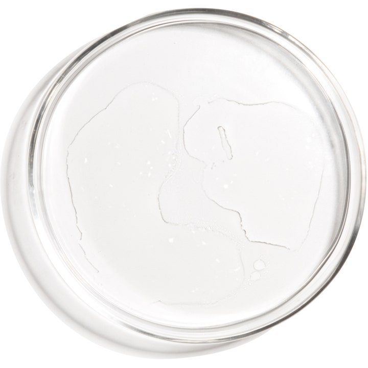 The Ordinary Glycolic Acid 7% Exfoliating Toner 240 ml eksfolierende toner med klar flydende tekstur i en glasskål