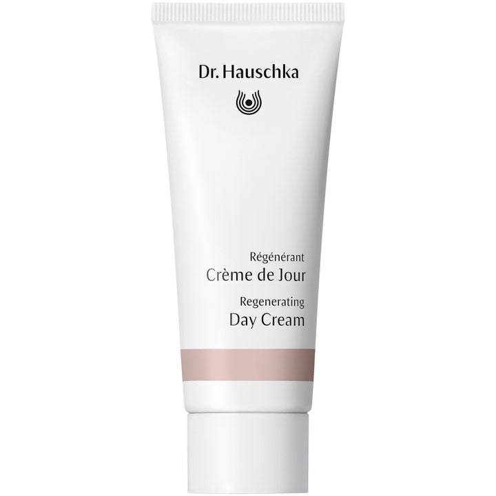 Dr. Hauschka Regenerating Day Cream 40 ml regenererende dagcreme i hvid tube med beige detalje og hvidt låg