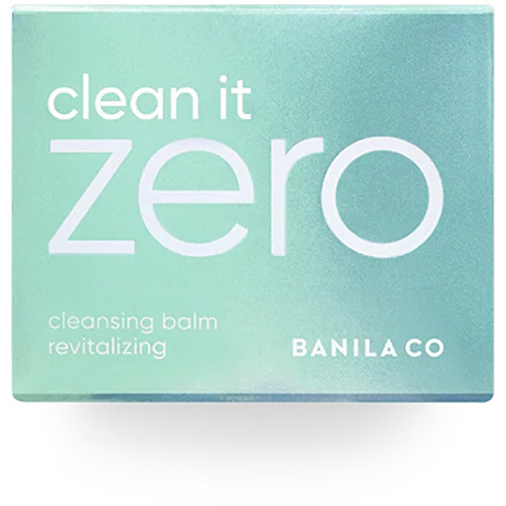 Banila Co Clean It Zero 100 ml revitalizing cleansing balm i mintgrøn æske til opfriskende ansigtsrens