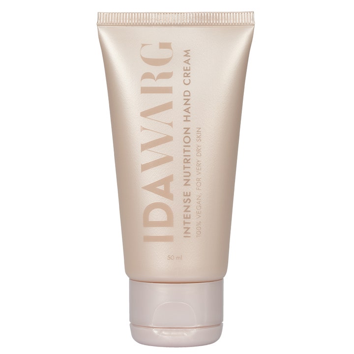 Ida Warg Intense Nutrition Hand Cream 50 ml intensivt nærende håndcreme i en beige tube med matchende låg.