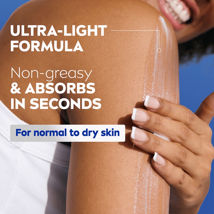 NIVEA Express Hydration Body Lotion 400 ml fugtgivende kropspleje med ultra-let formel der absorberes på sekunder