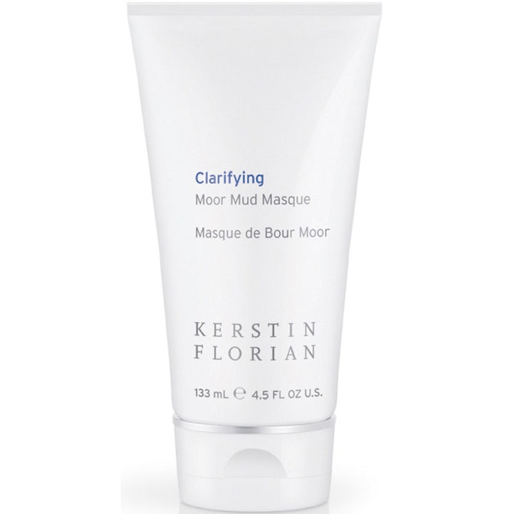 Kerstin Florian Clarifying Moor Mud Masque 133 ml dybderensende lermaske i en hvid tube med sølvdetalje.