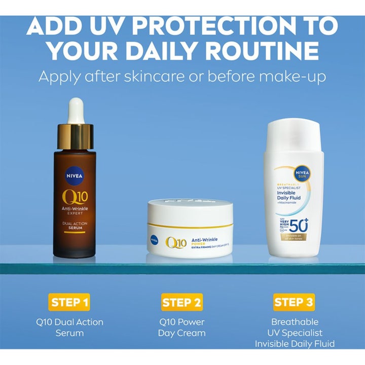UV Face Invisible Daily Fluid SPF50+