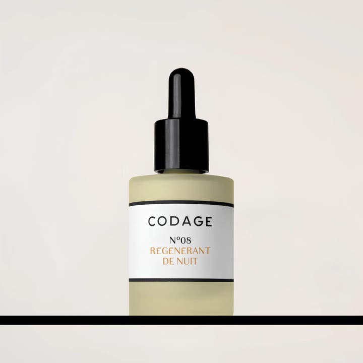 Codage Paris The Serum N°08 30 ml regenererende natserum i frostet glasflaske med pipette