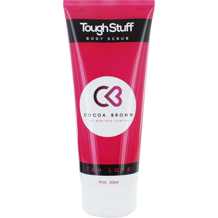 Cocoa Brown Tough Stuff Body Scrub 200ml eksfolierende kropsskrub i pink tube med hvidt låg