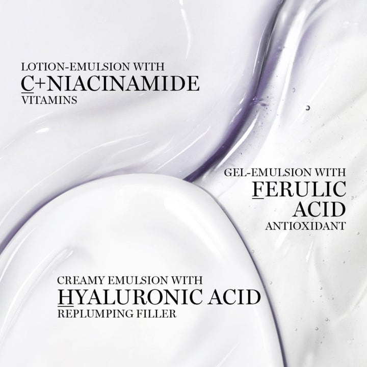 Lancôme Rénergie Serum hudplejesæt med hyaluronsyre og niacinamid i cremet og let tekstur