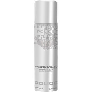 Police Contemporary White Deo Spray