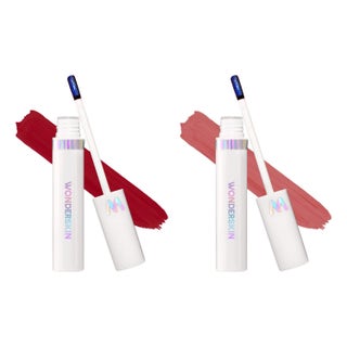 Wonderskin Wonder Blading Lip Stain Masque Burgundy & Warm Rose Duo