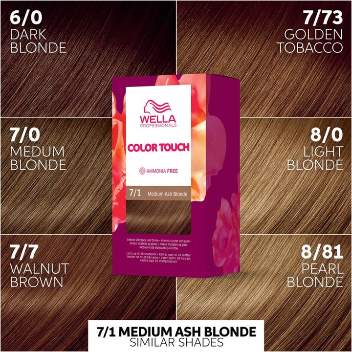 Medium Ash Blonde Duo