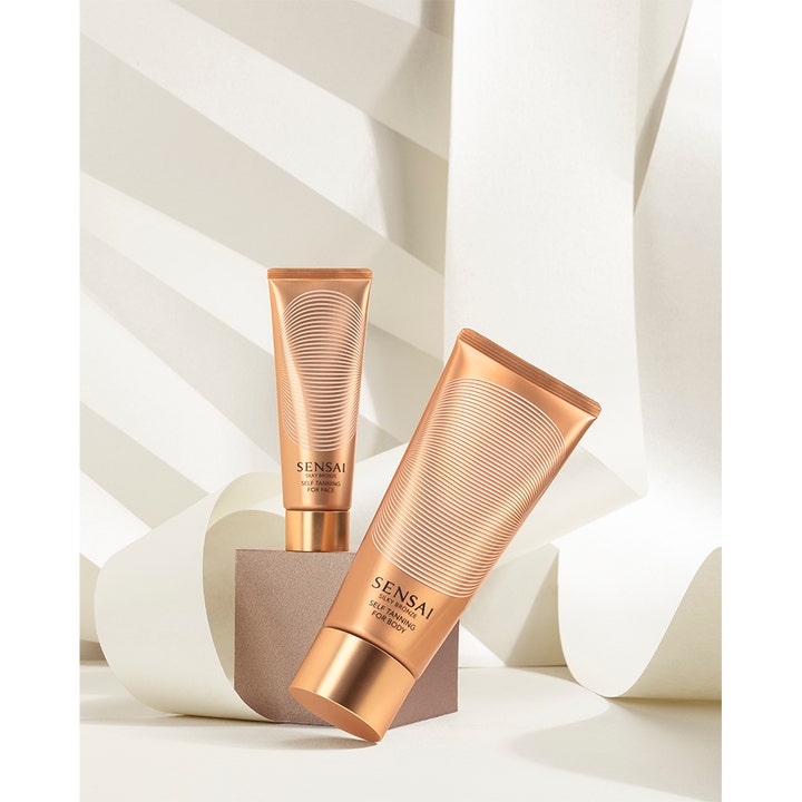 Sensai Silky Bronze Self Tanning For Face 50 ml glødgivende selvbruner i bronzefarvede tuber