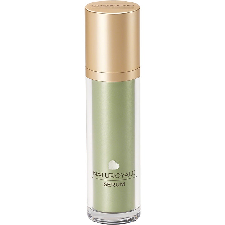 Annemarie Börlind NatuRoyale Serum 50ml opstrammende ansigtsserum i cylinderflaske med grønt indhold og guldlåg