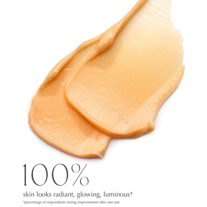 Exuviance Triple Microdermabrasion Face Polish 75 g eksfolierende creme med ferskenfarvet tekstur der giver glød
