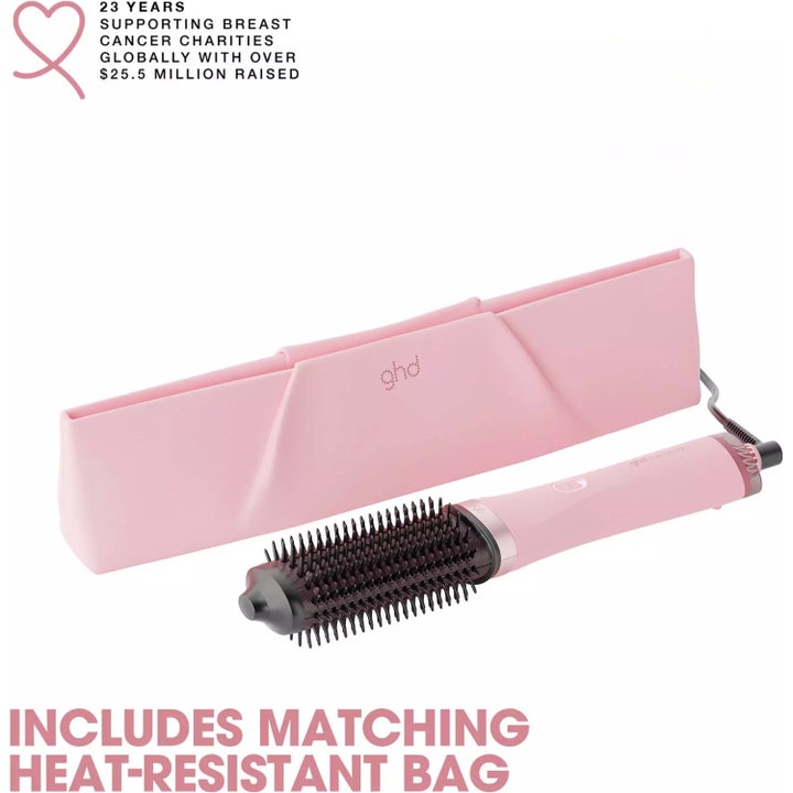 Duet Blowdry Limited Edition Hair Dryer Brush in Dusted Pink