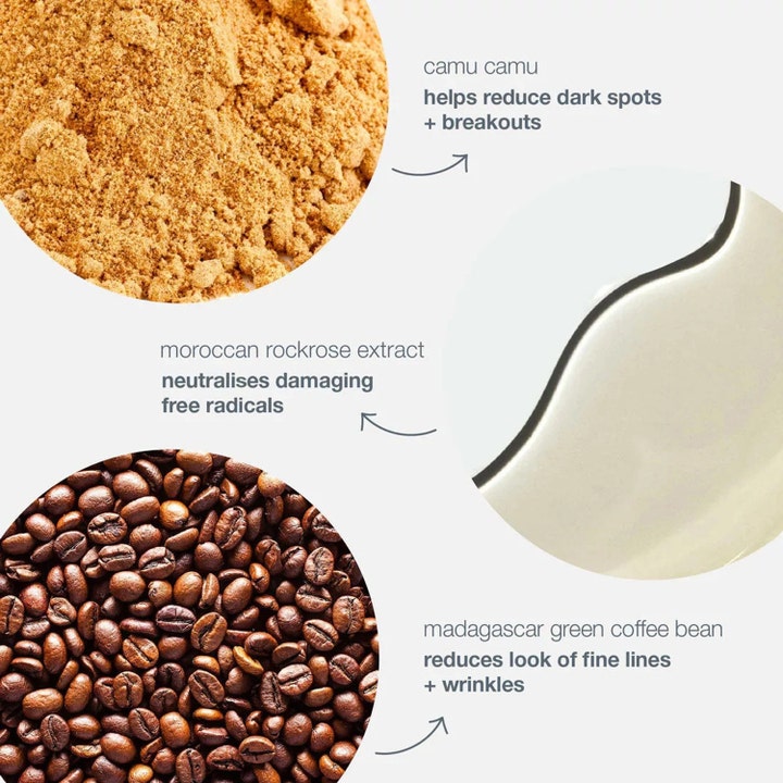 Dermalogica Phyto-Nature Firming Serum 40 ml med camu camu og kaffebønner der reducerer fine linjer og rynker.