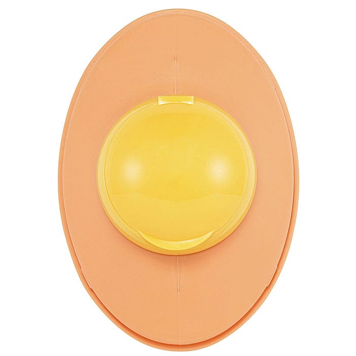 TonyMoly Egg Pore Silky Smooth Balm 20g udglattende primer i en unik æggeformet emballage med beige bund og gult låg
