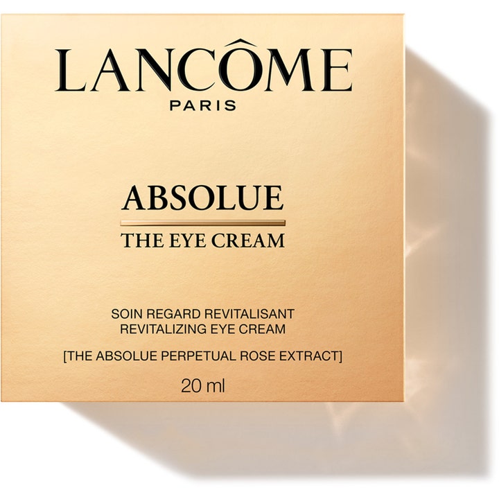 Lancôme Absolue The Eye Cream 20 ml revitaliserende øjencreme i guldfarvet yderemballage
