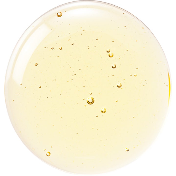 Mixsoon Bean Essence 50 ml eksfolierende essence med en gennemsigtig gylden tekstur og små luftbobler